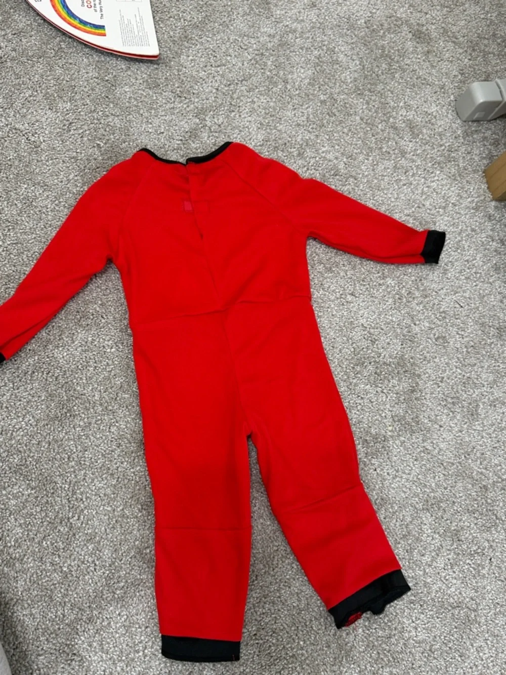 Disney The Incredibles Red and Black Baby Costume - Picture 6 of 6